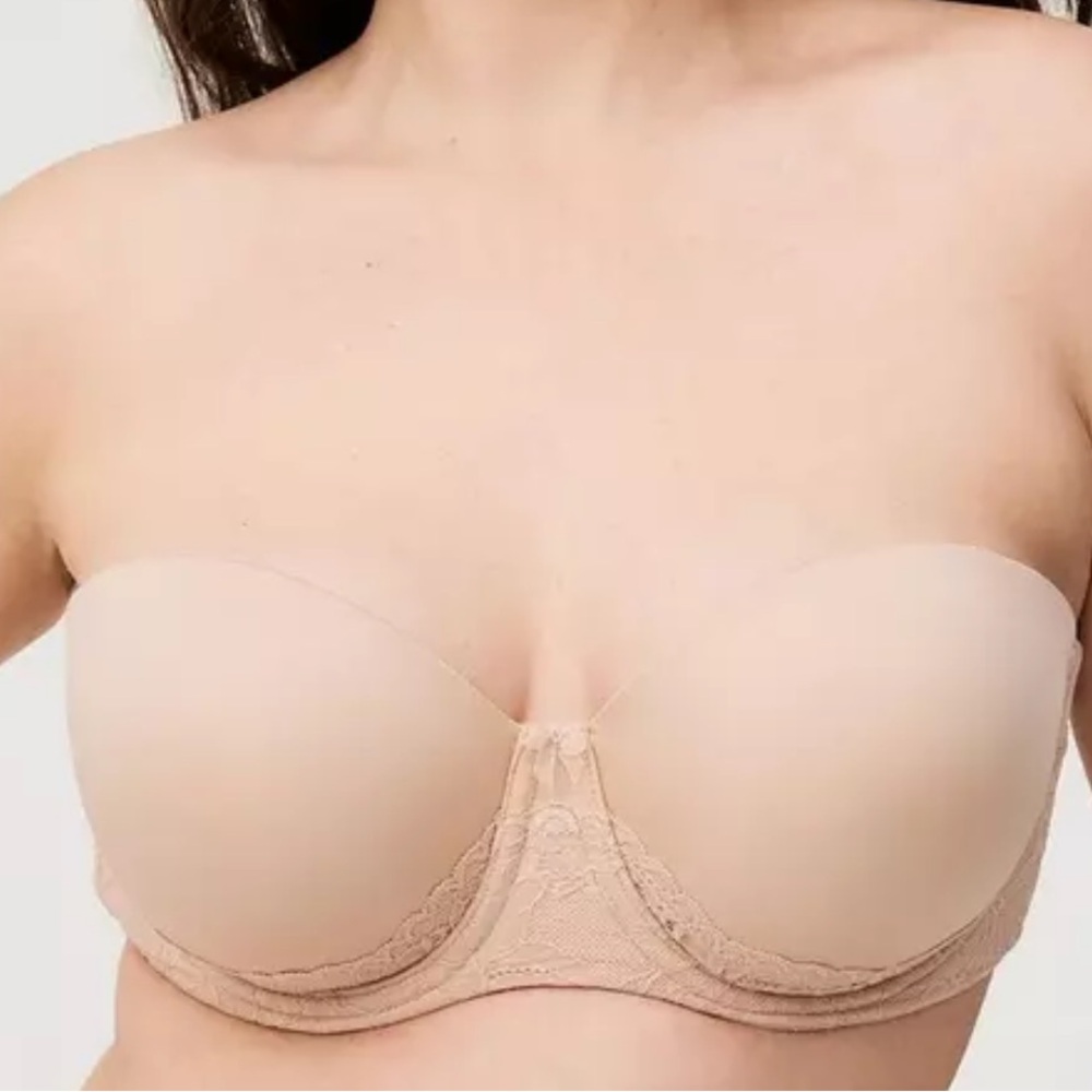 Torrid Bombshell Everyday Strapless Push-Up Bra - 40D - Picture 2 of 6